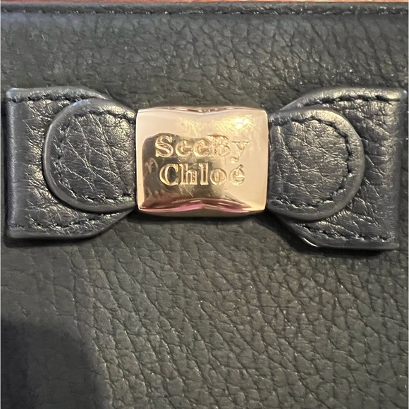 See by Chloe Black Leather Zip Wallet - Picture 2 of 13